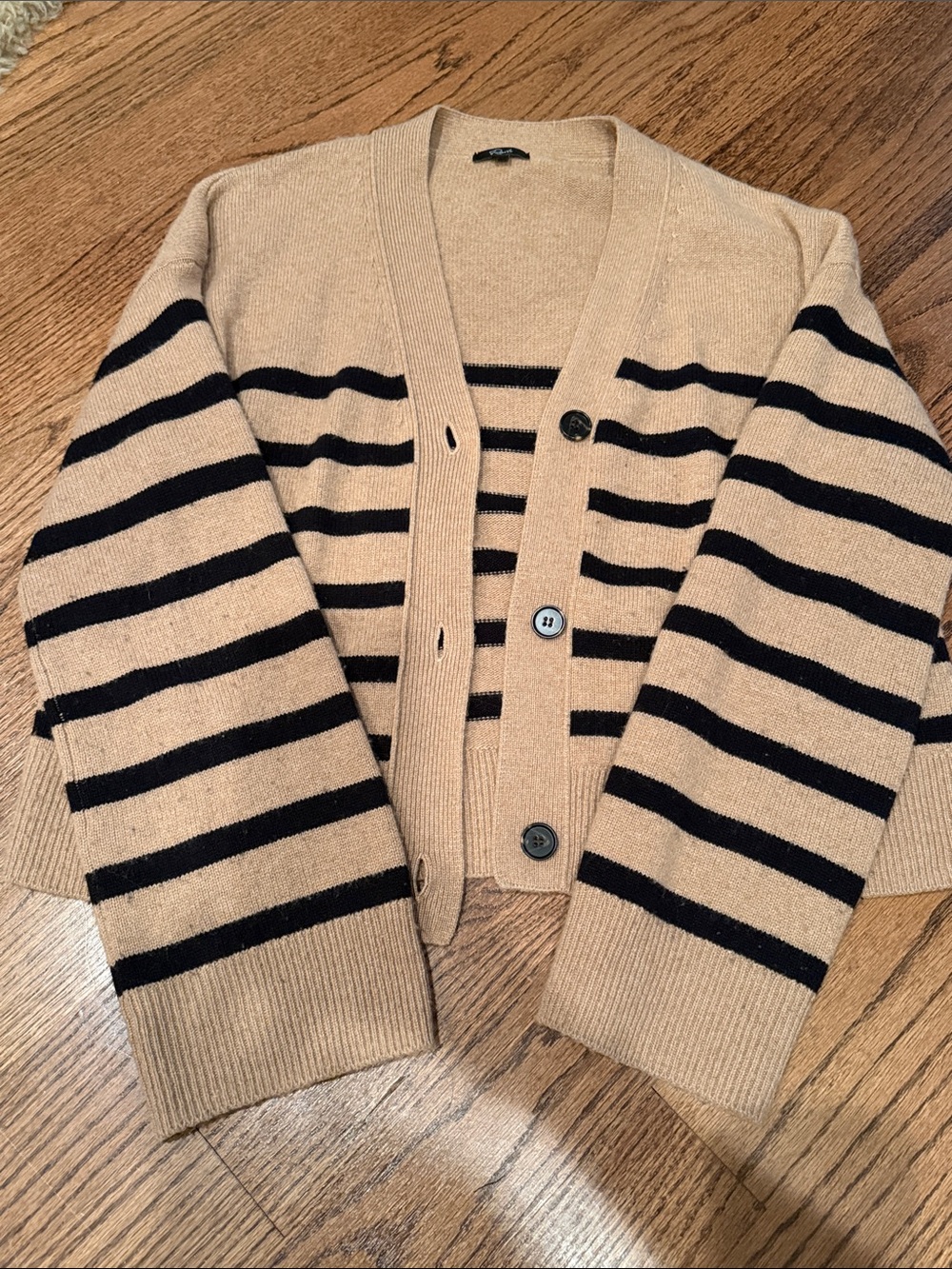 Rails Camel Knit Cardigan